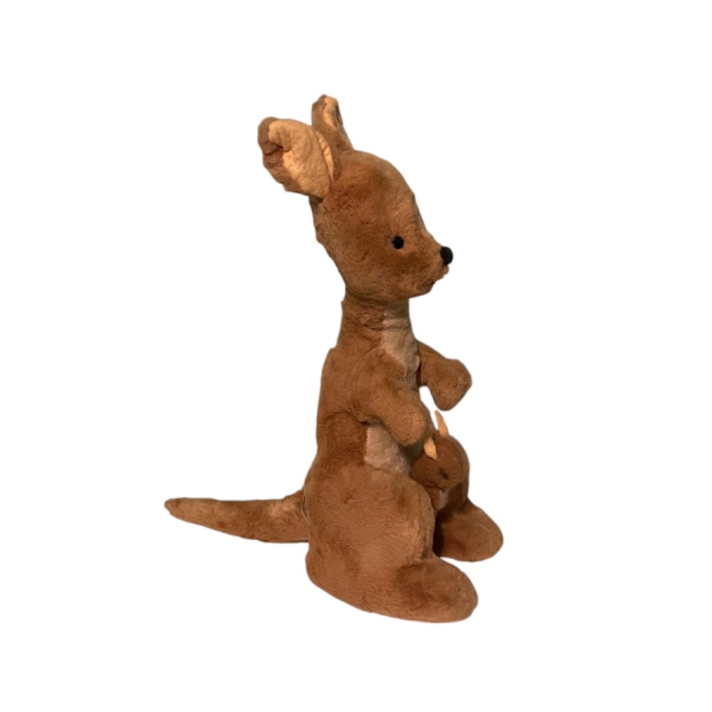 Vintage Gund Swedlin Disney Kanga & Roo Plush Doll Winne the Pooh - Picture 2 of 10
